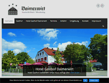 Tablet Screenshot of daimerwirt.com
